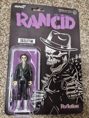 Rancid Skeletim Super 7 ReAction Figure